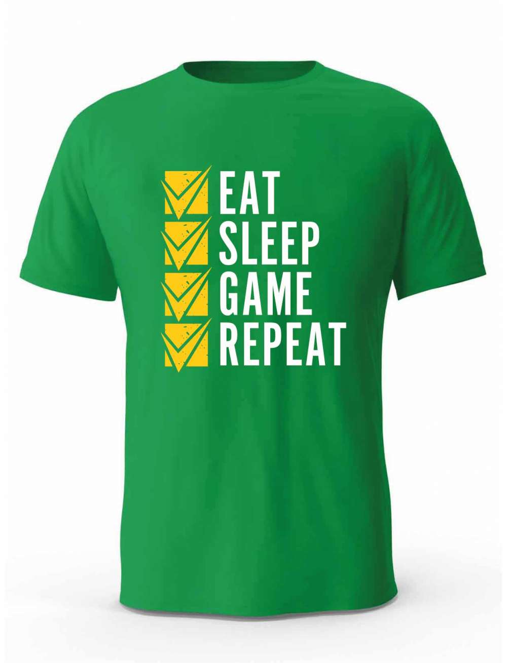Koszulka Męska, Eat Sleep Game Repeat, Prezent Dla Mężczyzny