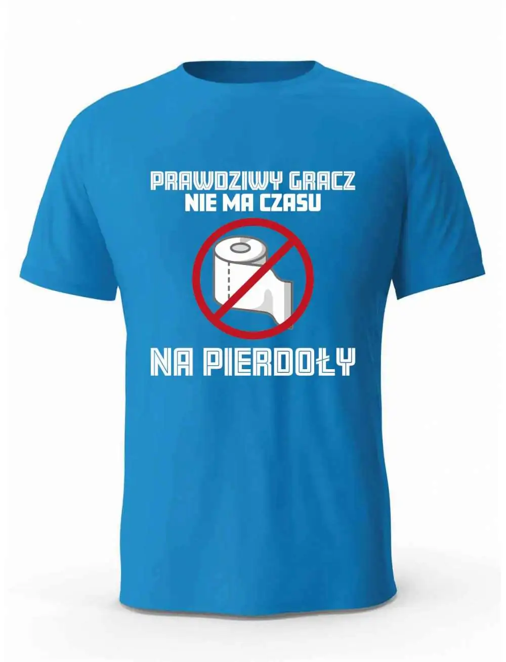 Koszulka Męska, Prawdziwy Gracz Nie Ma Czasu Na Pierdoły, Prezent Dla Mężczyzny