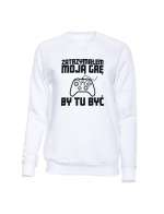 Bluza Męska Bez Kaptura, Zatrzymałem Moją Grę By tu Być, Prezent 