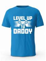 Koszulka Męska, Level Up Daddy, Prezent Dla Mężczyzny