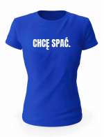 Koszulka Chcę Spać, T-shirt Damski, Prezent