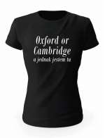 Koszulka Oxford Or Cambridge, T-Shirt Damski, Prezent