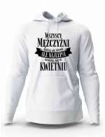 Bluza Męska Z Kapturem, Najlepsi Rodzą Się w Kwietniu, Prezent Dla Mężczyzny