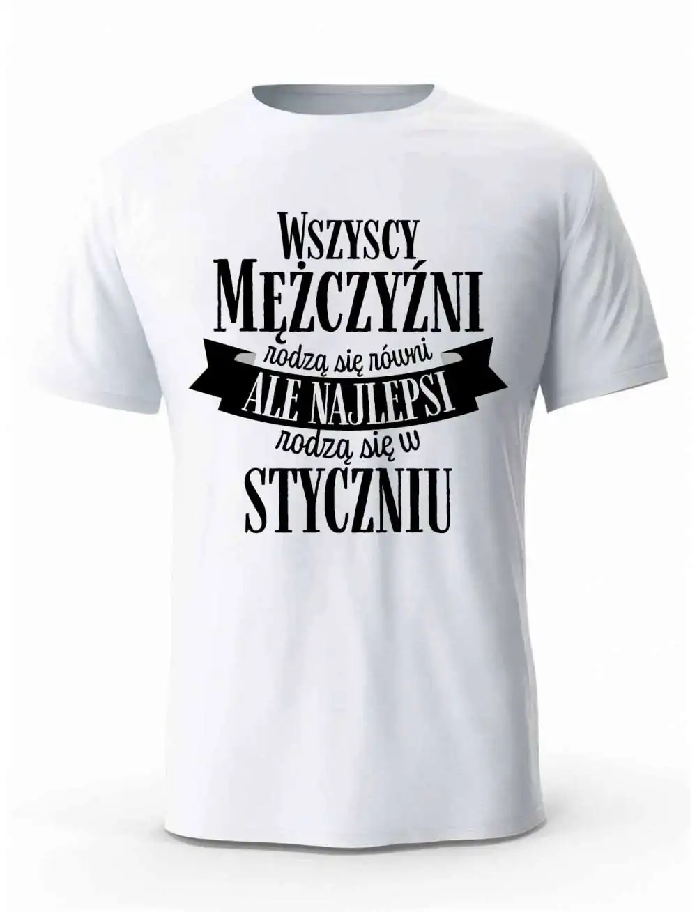 Koszulka Męska, Najlepsi Rodzą Się w Styczniu, Prezent Dla Mężczyzny Koszulka Męska, Najlepsi Rodzą Się w Styczniu, Prezent Dla Mężczyzny