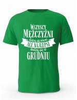 Koszulka Męska, Najlepsi  Rodzą Się w Grudniu, Prezent Dla Mężczyzny