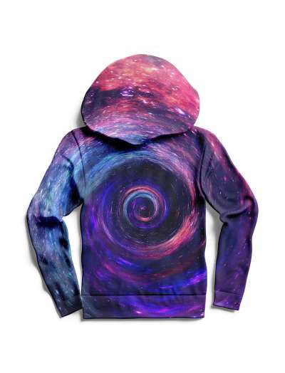 Bluza Fullprint z Kapturem, Galaxy 