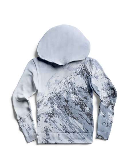 Bluza Fullprint z Kapturem, Snowy Mountain 