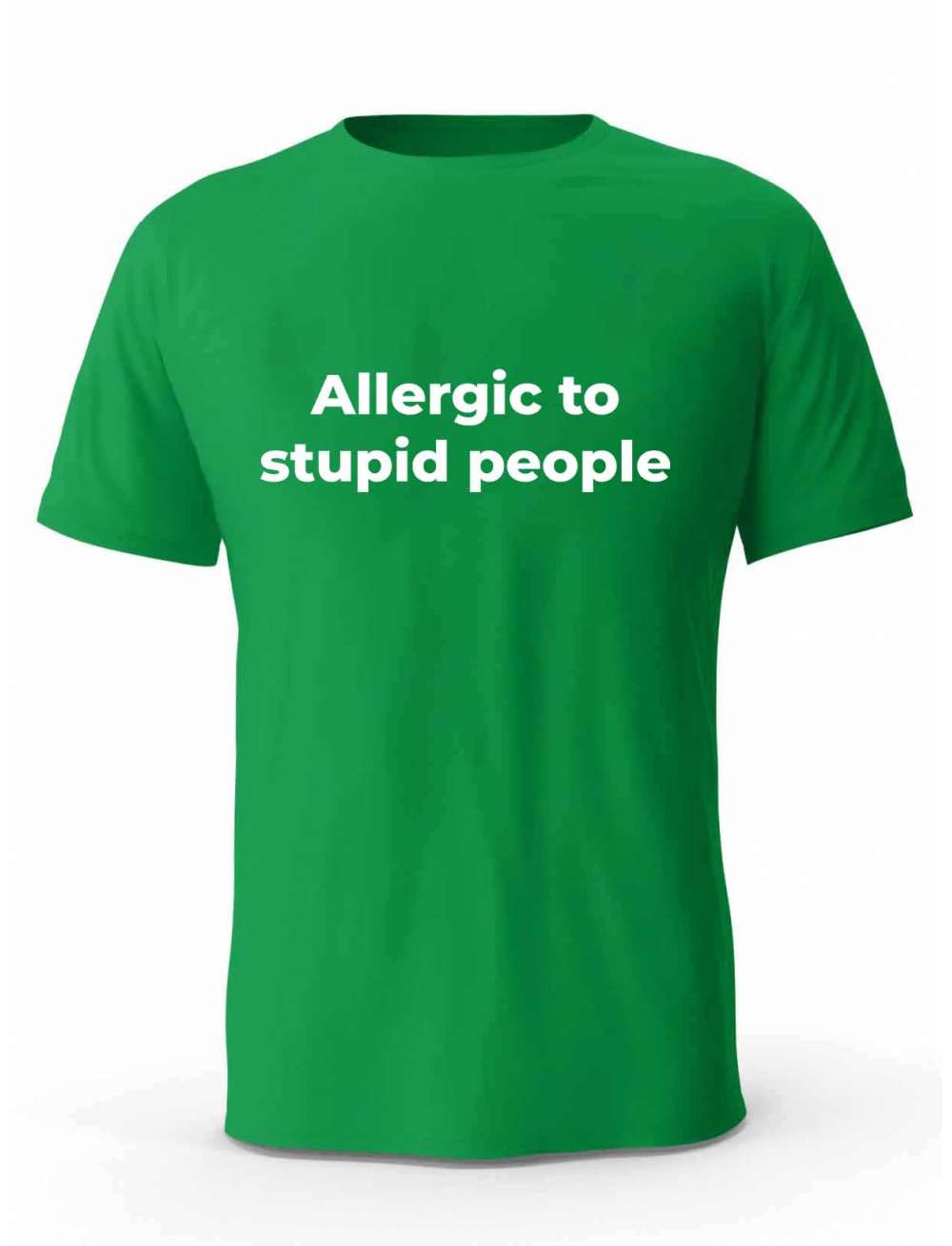 Koszulka Męska, Allergic To Stupid People, Prezent 