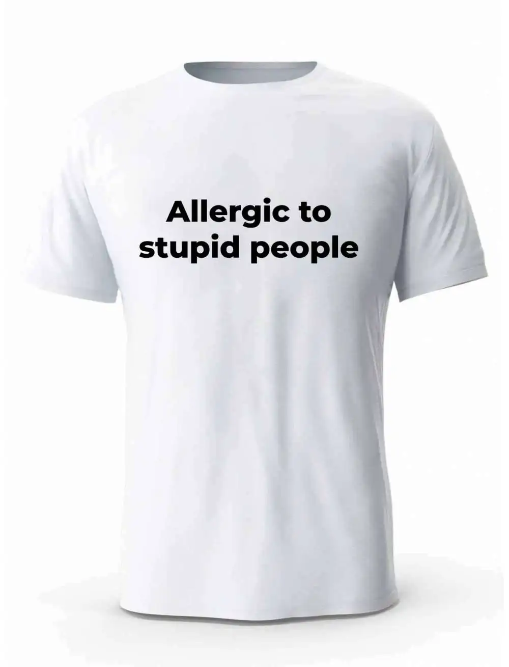Koszulka Męska, Allergic To Stupid People, Prezent 