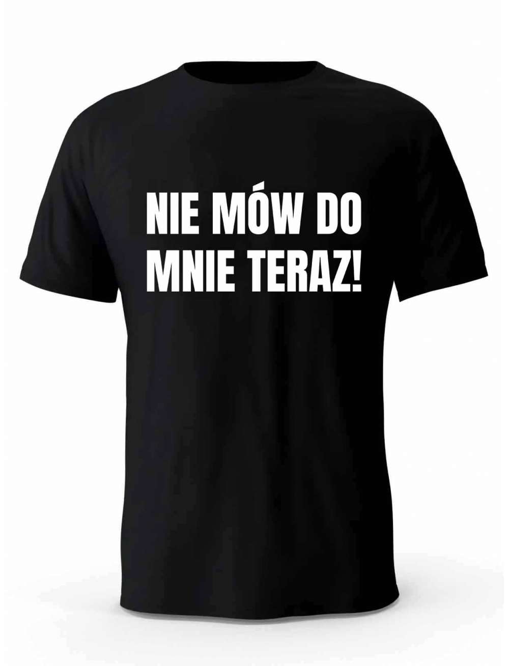 Koszulka Męska, Nie Mów Do Mnie Teraz, Prezent 