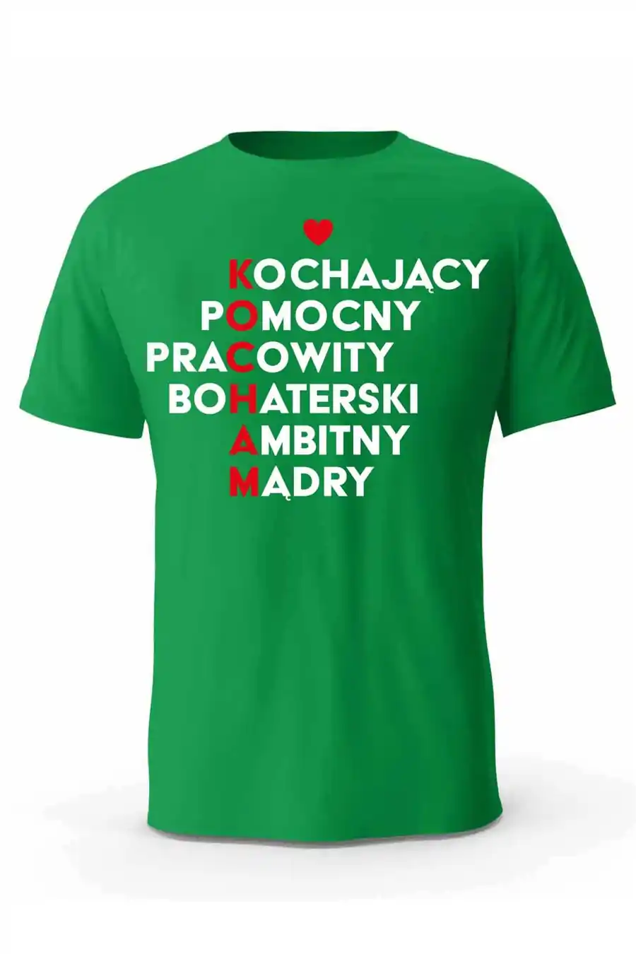 Koszulka Męska, KOCHAM, Prezent Dla Mężczyzny