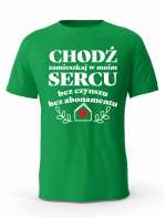 Koszulka Męska,Chodź Zamieszkaj w Moim Sercu, Prezent Dla Mężczyzny