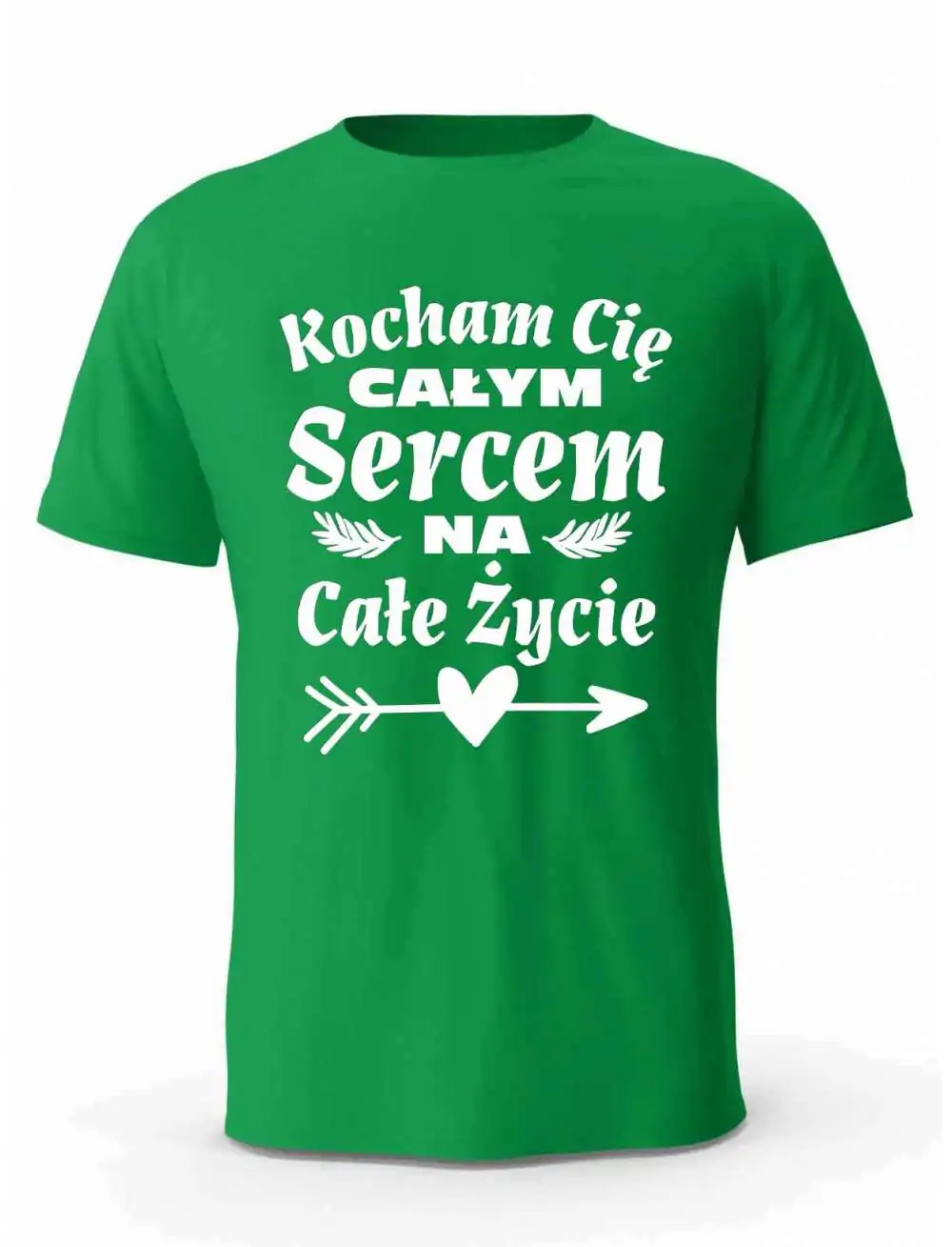 Koszulka Męska,Kocham Cię Całym Sercem Na Całe Życie, Prezent Dla Mężczyzny Koszulka Męska,Kocham Cię Całym Sercem Na Całe Życie, Prezent Dla Mężczyzny