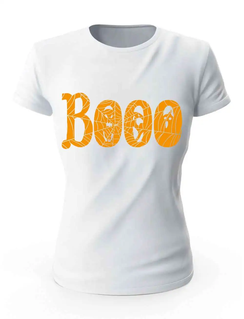 Koszulka Damska Na Halloween BOO
