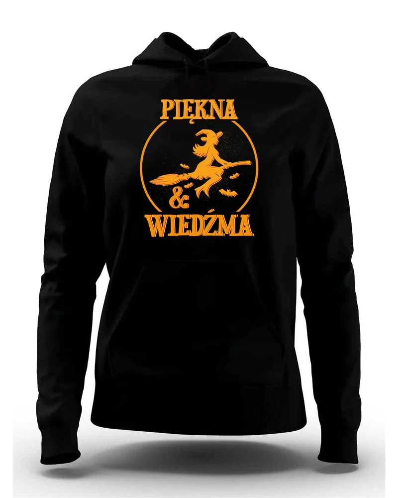 Bluza Damska z Kapturem, Piękna Wiedźma, Prezent