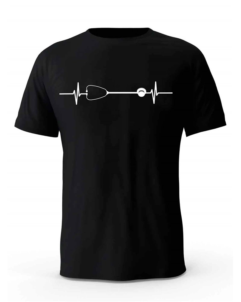 Koszulka Męska, Bicie Serca Stetoskop