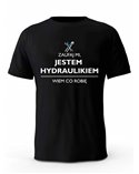Koszulka Męska, Zaufaj Mi Jestem Hydraulikiem