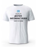 Koszulka Męska, Zaufaj Mi Jestem Informatykiem