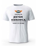 Koszulka Męska, Zaufaj Mi Jestem Kierowcą