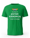 Koszulka Męska, Zaufaj Mi Jestem Kierowcą
