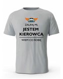 Koszulka Męska, Zaufaj Mi Jestem Kierowcą