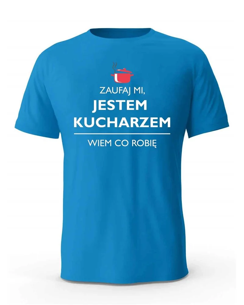 Koszulka Męska, Zaufaj Mi Jestem Kucharzem