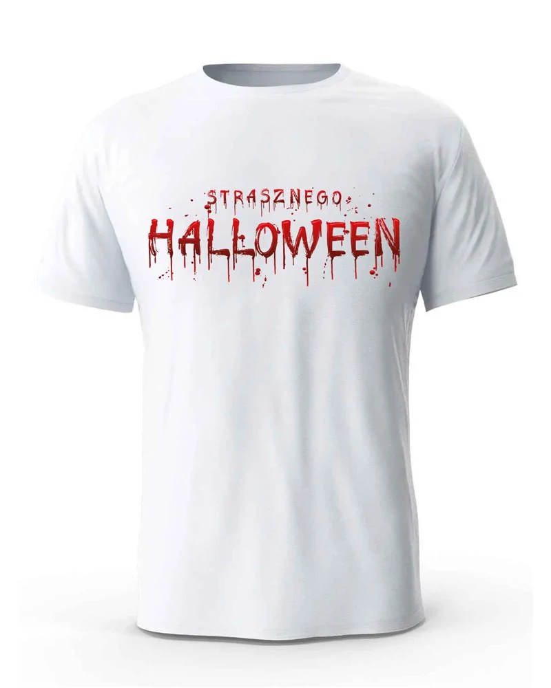 Koszulka Męska, Strasznego Halloween, Prezent Koszulka Męska, Strasznego Halloween, Prezent