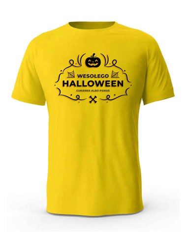 Koszulka Męska, Wesołego Halloween, Prezent