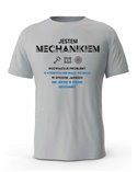 Koszulka Męska, Jestem Mechanikiem