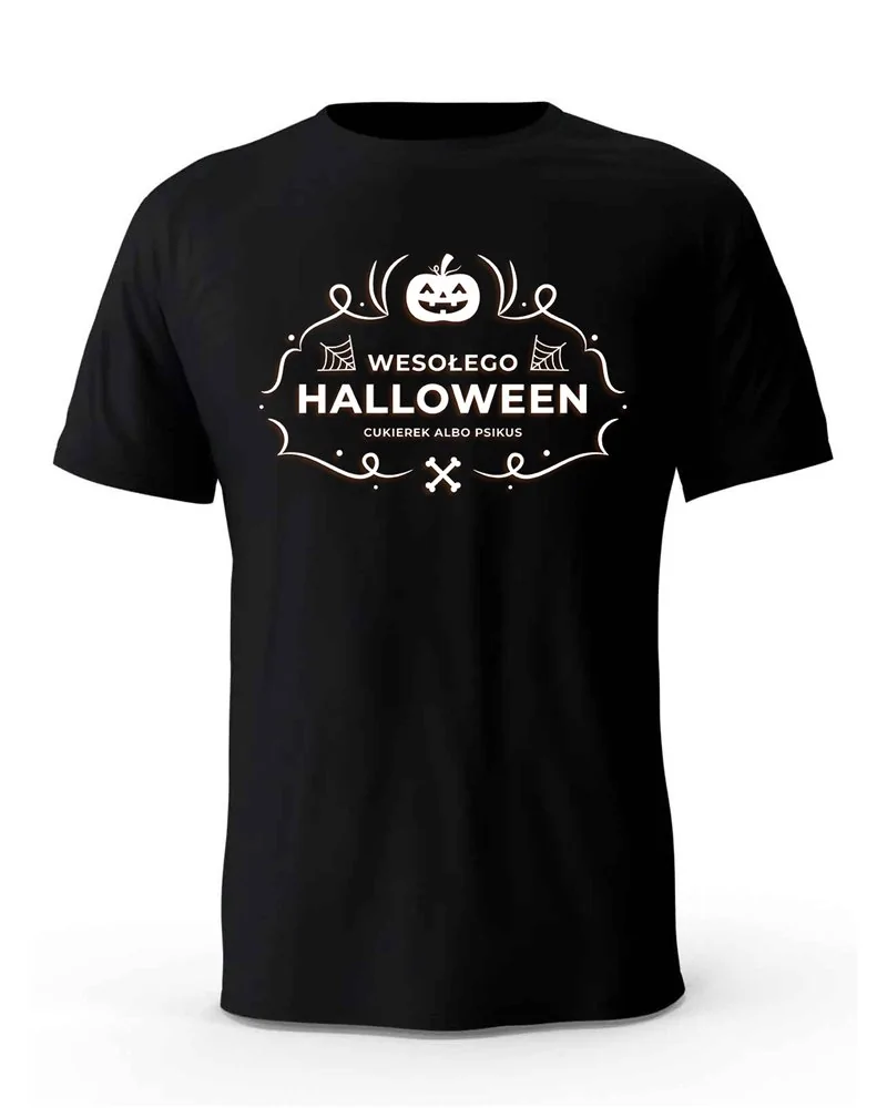 Koszulka Męska, Wesołego Halloween, Prezent