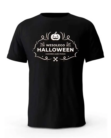 Koszulka Męska, Wesołego Halloween, Prezent