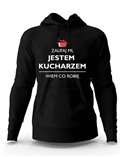 Bluza Męska z Kapturem, Zaufaj Mi Jestem Kucharzem, Prezent