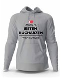 Bluza Męska z Kapturem, Zaufaj Mi Jestem Kucharzem, Prezent