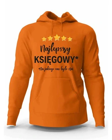 Bluza Męska z Kapturem, Najlepszy Księgowy, Prezent