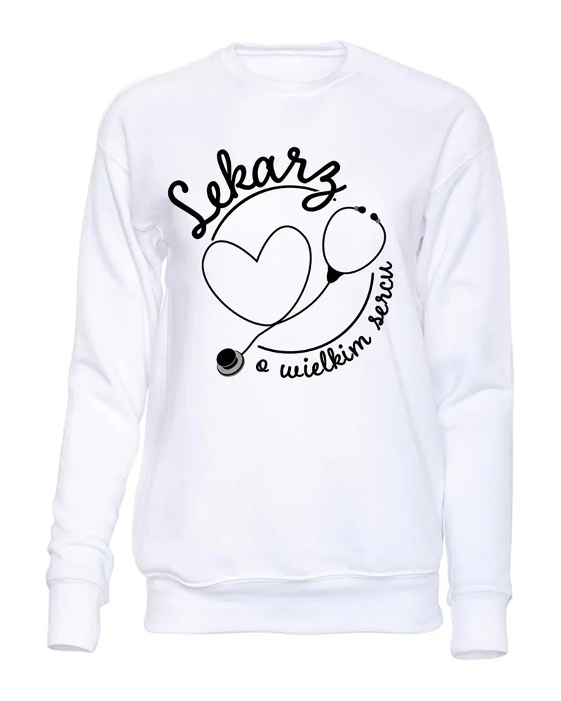  Bluza Bez Kaptura, Lekarz o Wielkim Sercu, Prezent