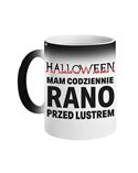 Kubek Magiczny, Halloween Mam Codziennie Rano, Prezent