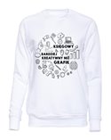  Bluza Bez Kaptura, Księgowy Bardziej Kreatywny Niż Grafik, Prezent
