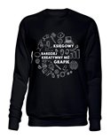  Bluza Bez Kaptura, Księgowy Bardziej Kreatywny Niż Grafik, Prezent