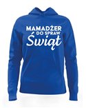Bluza Damska z Kapturem, Mamadżer Do Spraw Świąt, Prezent