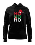 Bluza Damska z Kapturem, HO HO HO, Prezent