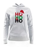 Bluza Damska z Kapturem, HO HO HO, Prezent