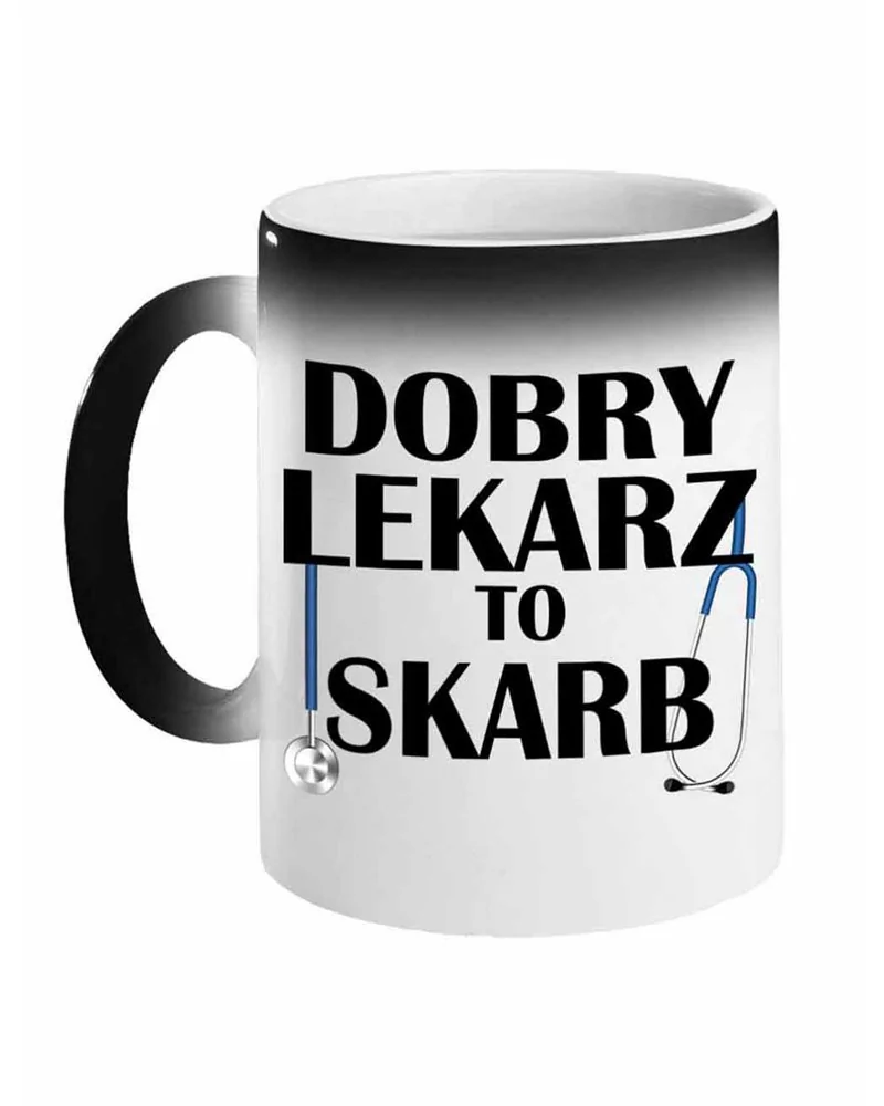 Kubek Magiczny, Dobry Lekarz To Skarb, Prezent