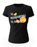 Koszulka Damska, Są Mandarynki Są Święta, Prezent