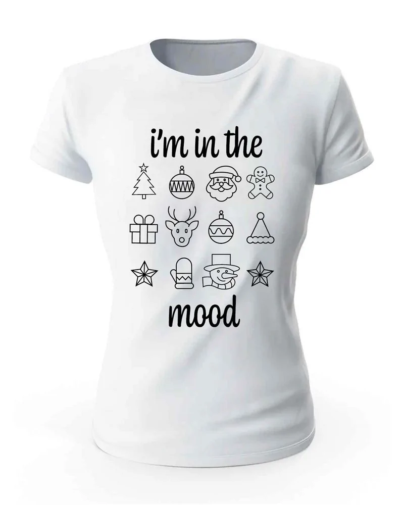 Koszulka Damska, I'm In The Mood, Prezent