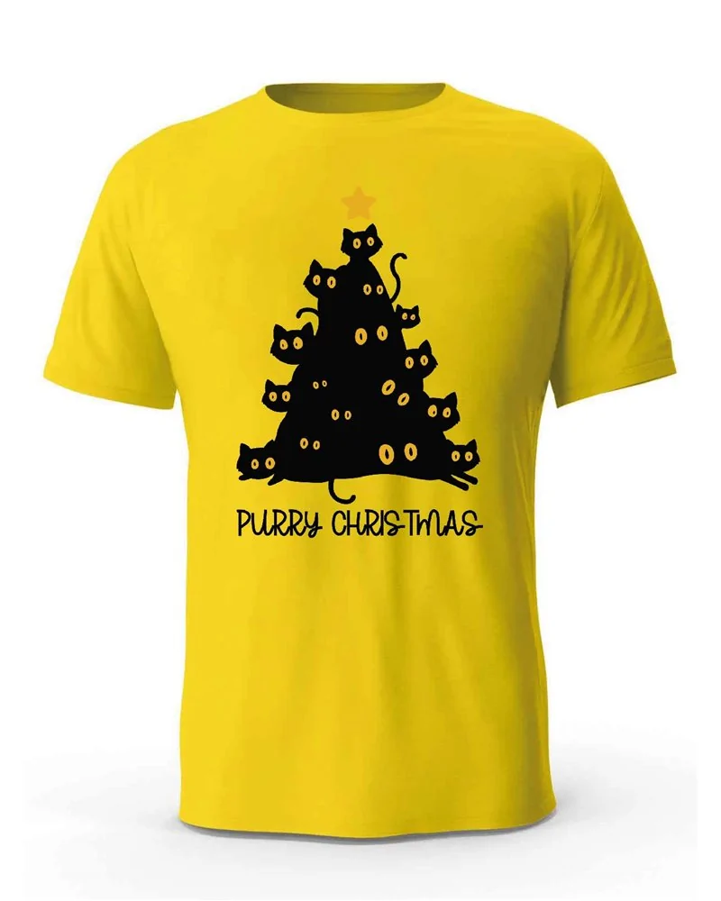 Koszulka Męska, Purry Christmas, Prezent