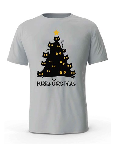 Koszulka Męska, Purry Christmas, Prezent