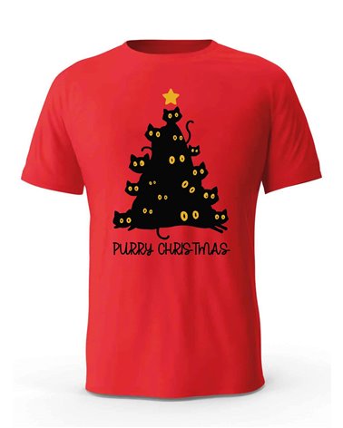 Koszulka Męska, Purry Christmas, Prezent