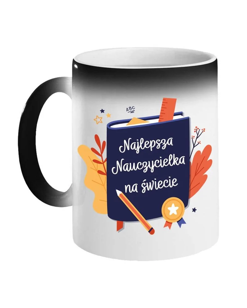 Kubek Magiczny, Najlepsza Nauczycielka Na Świecie- Zeszyt,  Prezent