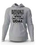 Bluza Męska z Kapturem, Dziadku Wnuk Ci Sie Udał, Prezent 