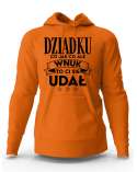 Bluza Męska z Kapturem, Dziadku Wnuk Ci Sie Udał, Prezent 
